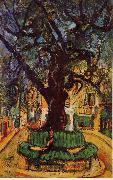 Chaim Soutine Small Place in the Town painting